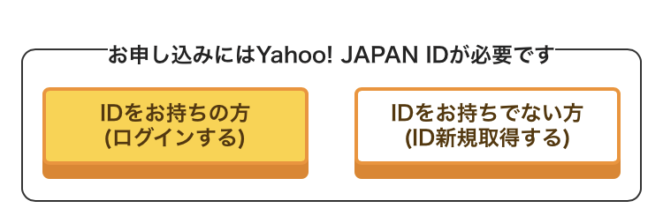 2.Yahoo!JapanIDでログインする